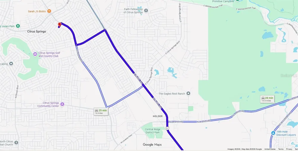 9562 TRAVIS DRIVE Citrus Springs, FL 34434