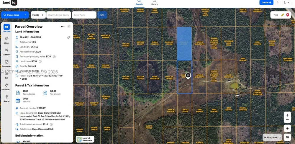 2 Unknown Cocoa, FL 32926