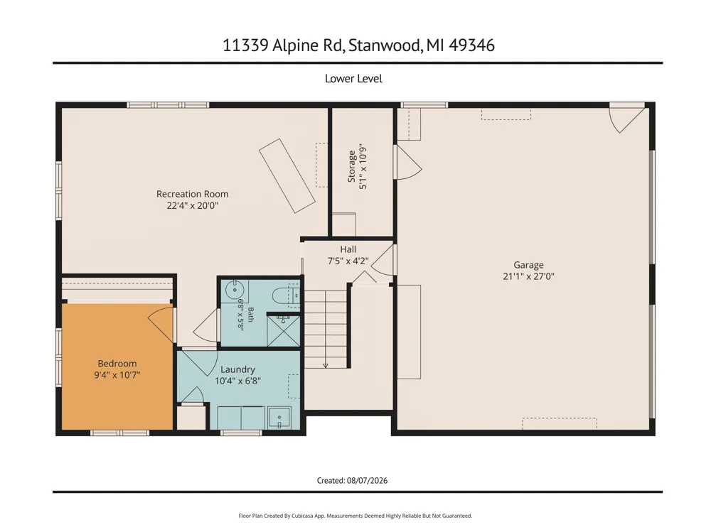 11339 Alpine Road Stanwood, MI 49346