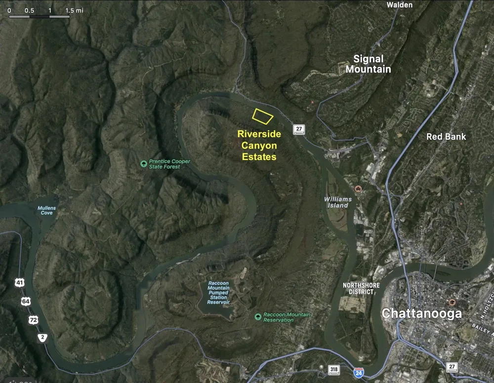 Cash Canyon Road Chattanooga, TN 37419