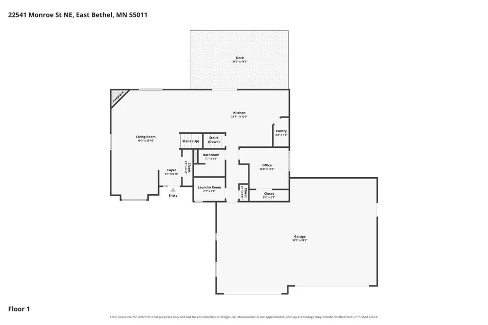 22541 Monroe Street NE East Bethel, MN 55011