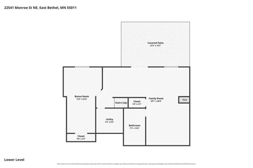 22541 Monroe Street NE East Bethel, MN 55011