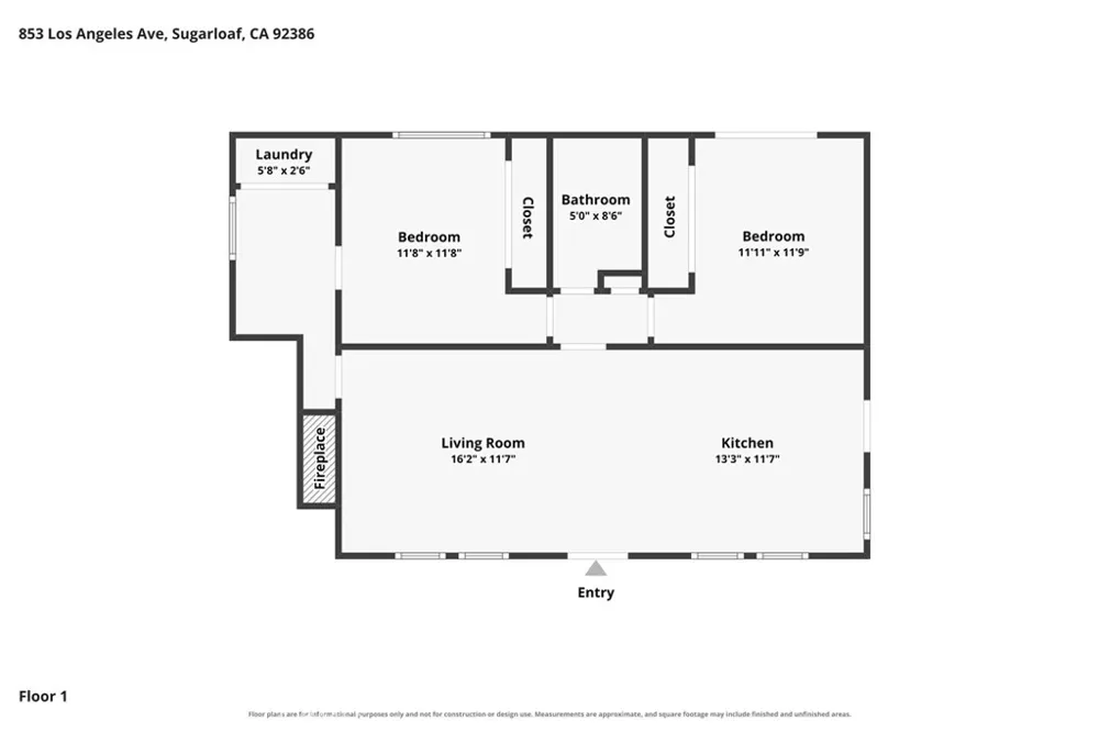 853 Los Angeles Sugarloaf, CA 92386