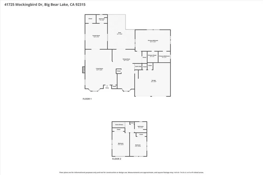 41725 Mockingbird Big Bear Lake, CA 92315
