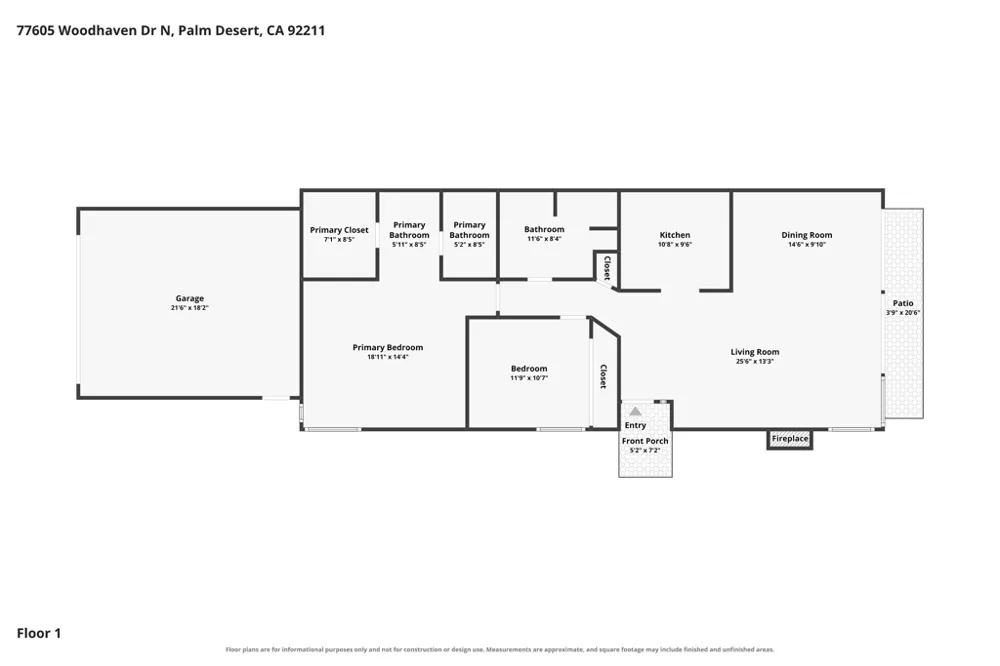 77605 Woodhaven Drive Palm Desert, CA 92211