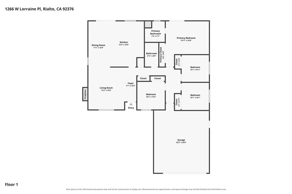 1266 W Lorraine Rialto, CA 92376
