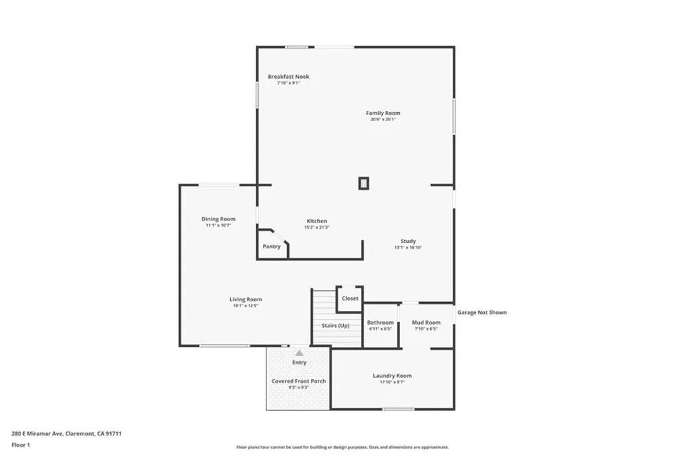 280 E Miramar Claremont, CA 91711