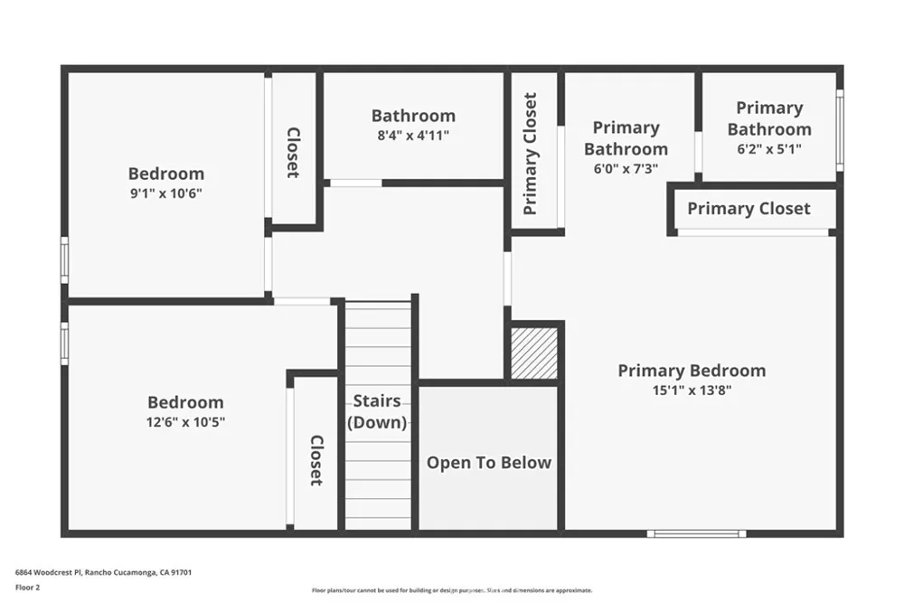 6864 Woodcrest Rancho Cucamonga, CA 91701