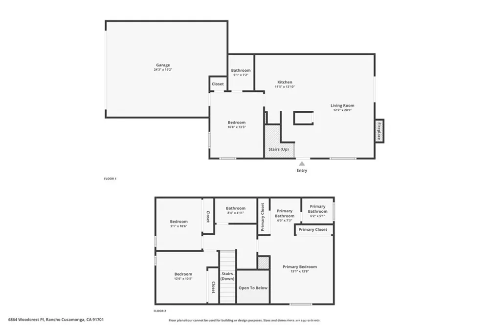 6864 Woodcrest Rancho Cucamonga, CA 91701