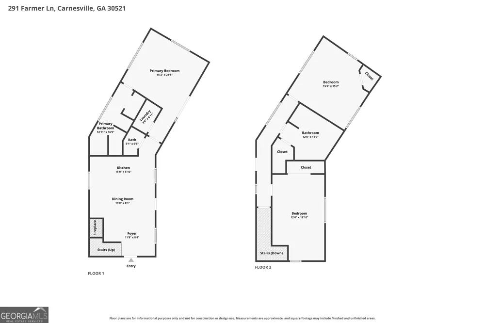 271 & 291 Farmer LN Carnesville, GA 30521