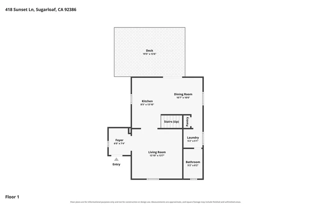418 Sunset Lane Sugarloaf, CA 92386