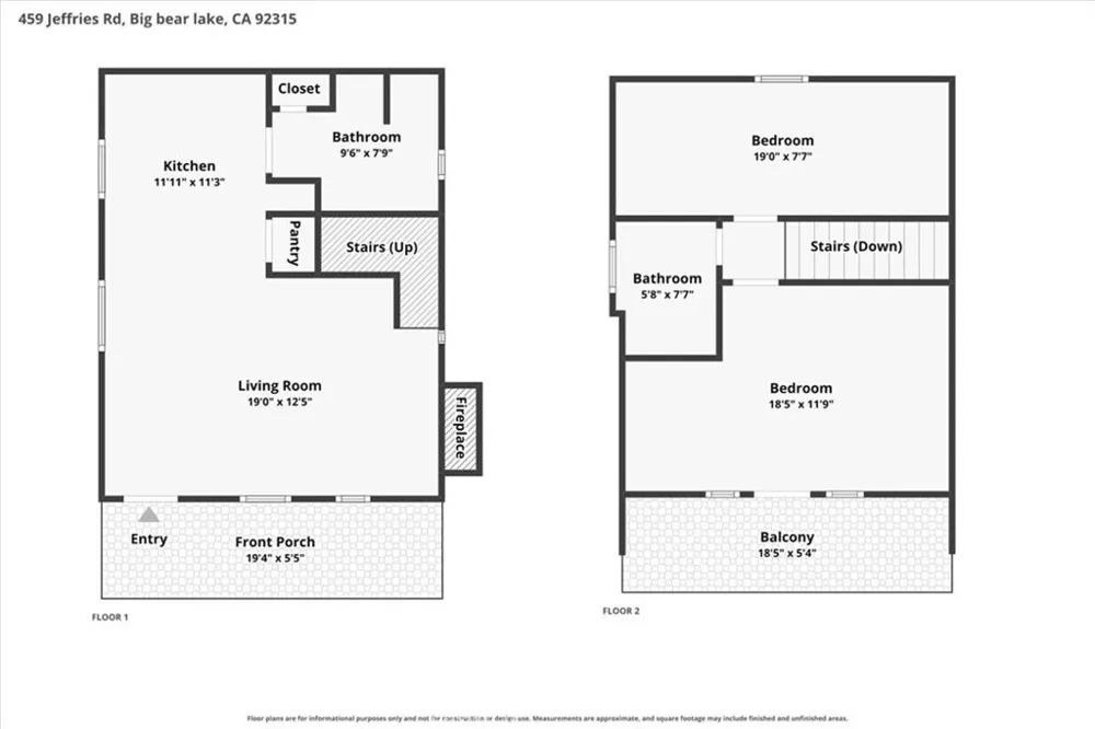 459 Jeffries Big Bear Lake, CA 92315