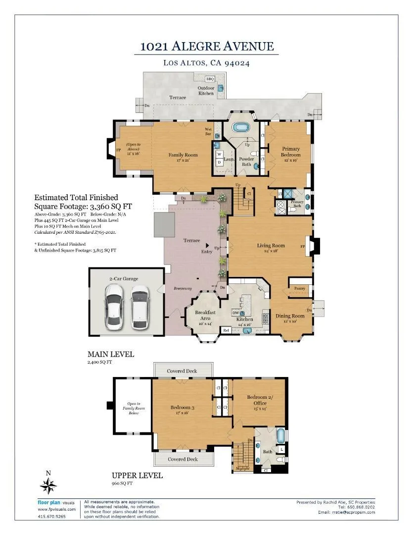 1021 Alegre Avenue Los Altos, CA 94024