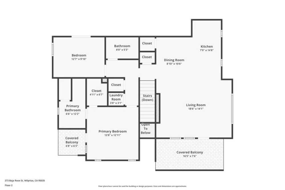 273 Baja Rose Street Milpitas, CA 95035