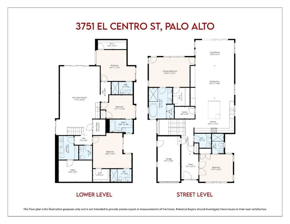 3751 El Centro Street Palo Alto, CA 94306