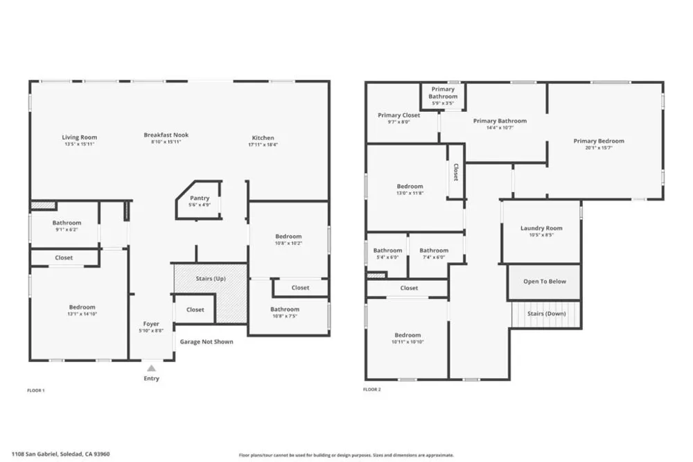 1108 San Gabriel Soledad, CA 93960