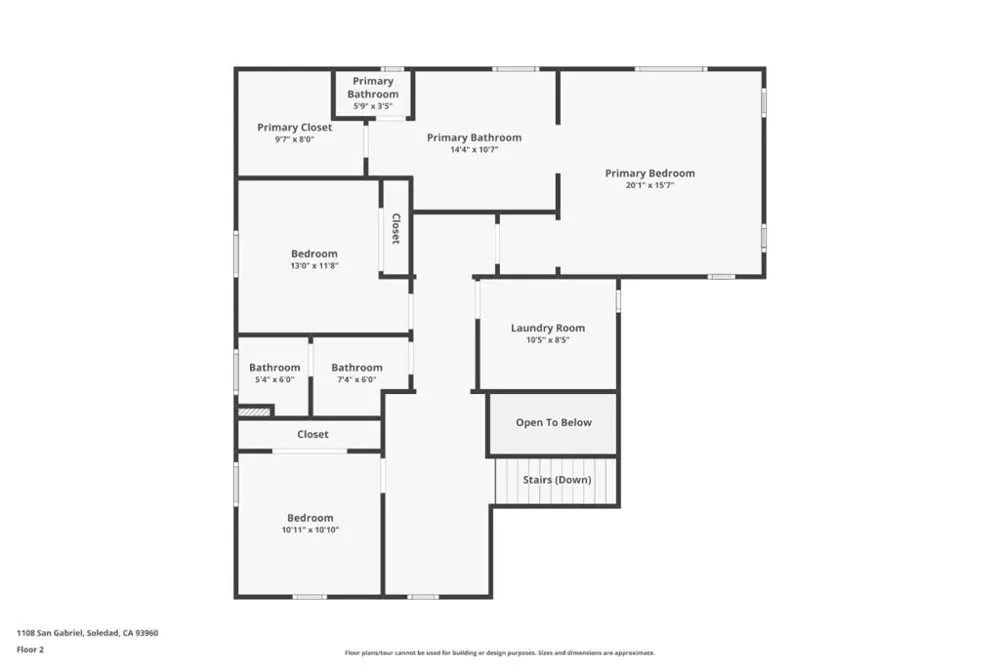 1108 San Gabriel Soledad, CA 93960