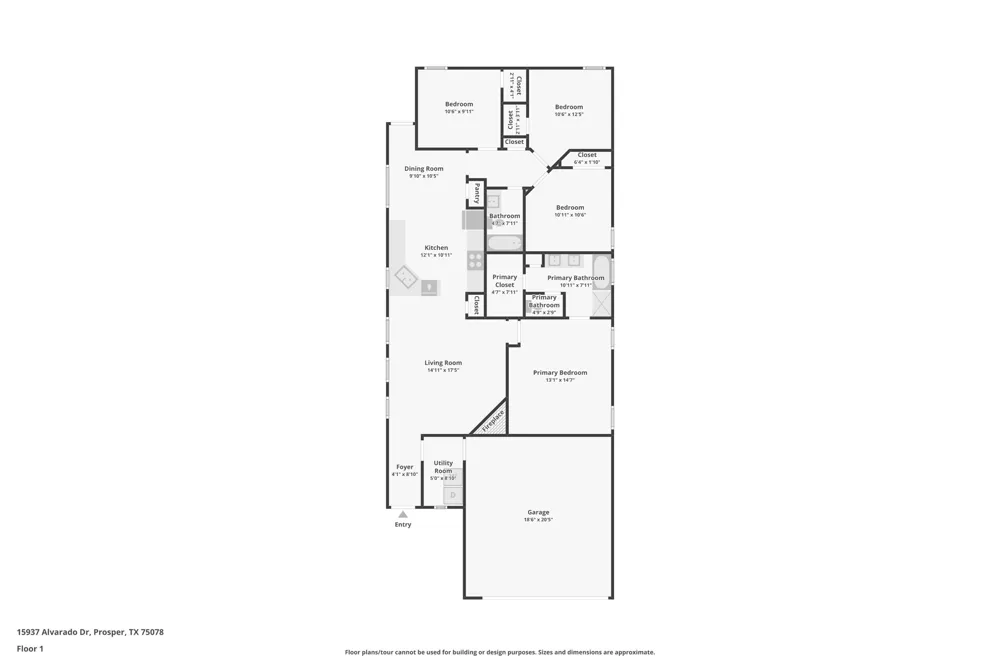 15937 Alvarado Drive Prosper, TX 75078