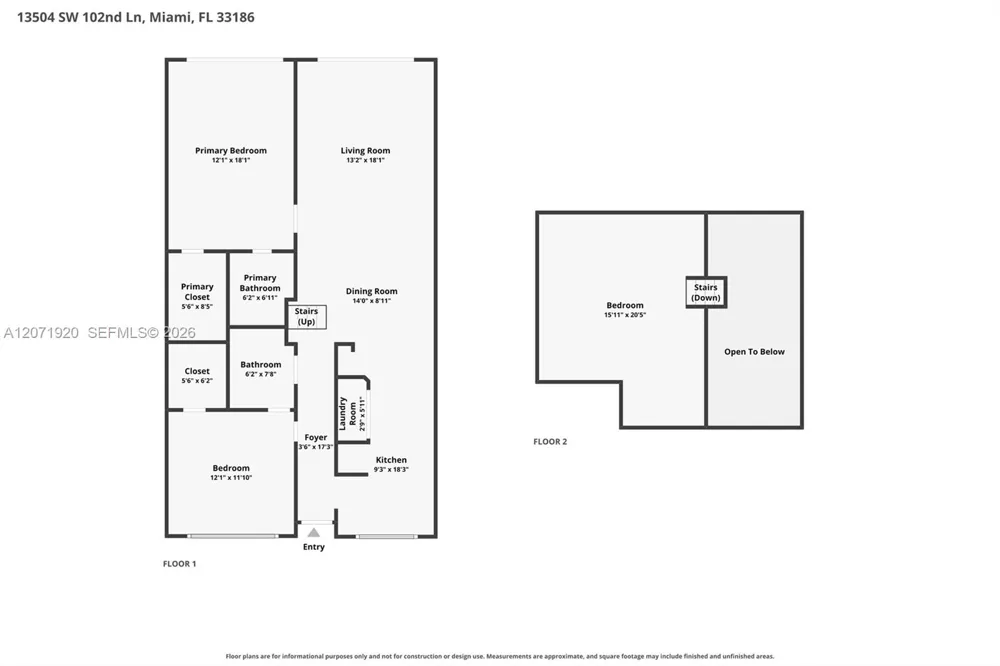 13504 SW 102nd Ln Miami, FL 33186