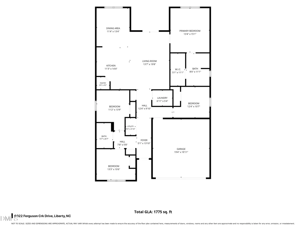 6022 Ferguson Crk Drive Liberty, NC 27298
