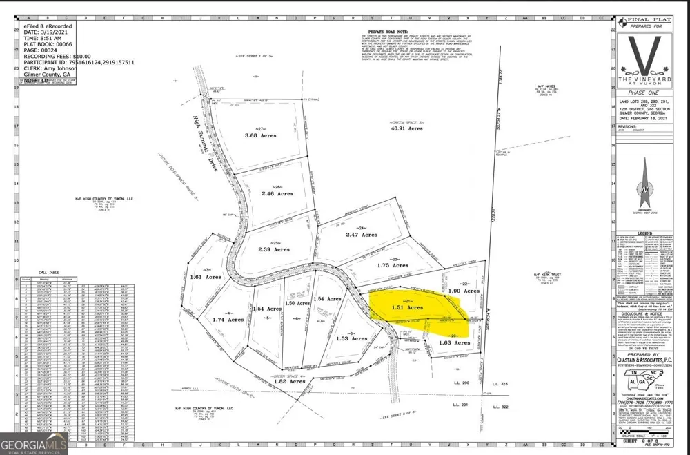 624 High Summit DR Talking Rock, GA 30175