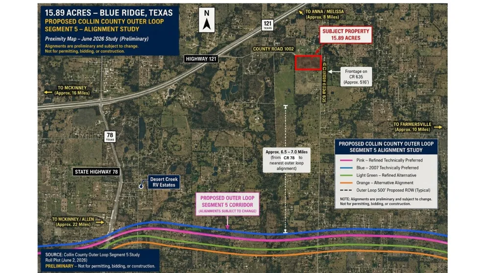 County Road 635 Blue Ridge, TX 75424