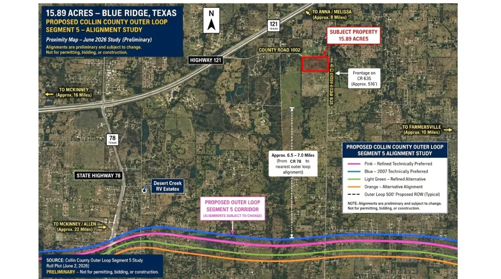 County Road 635 Blue Ridge, TX 75424