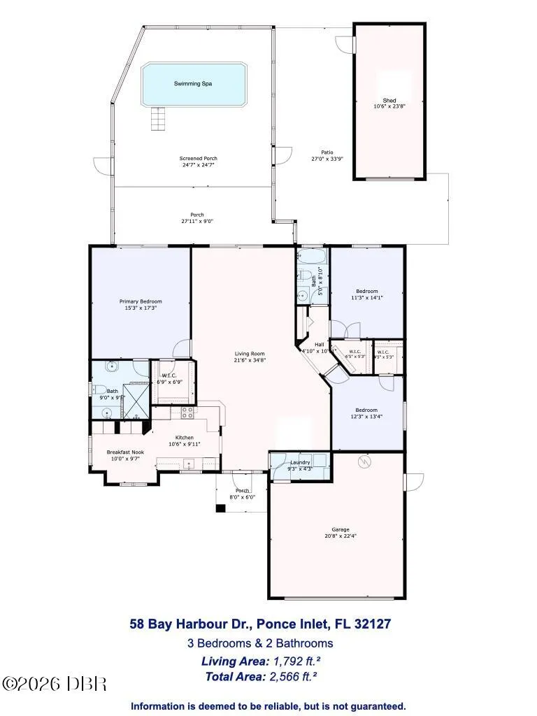58 Bay Harbour Drive Ponce Inlet, FL 32127