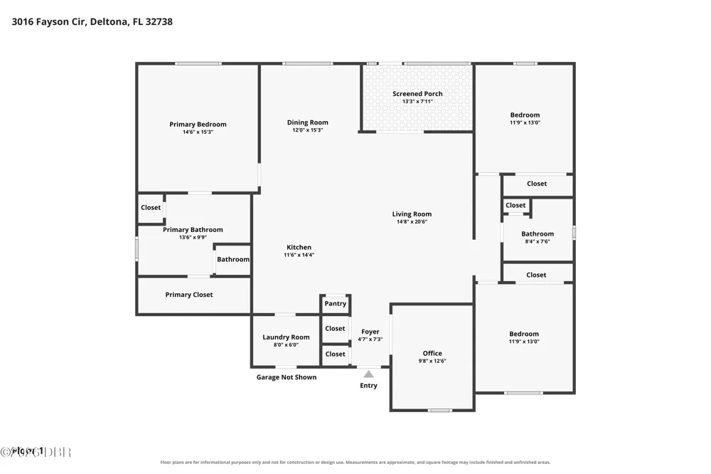 3016 Fayson Circle Deltona, FL 32738