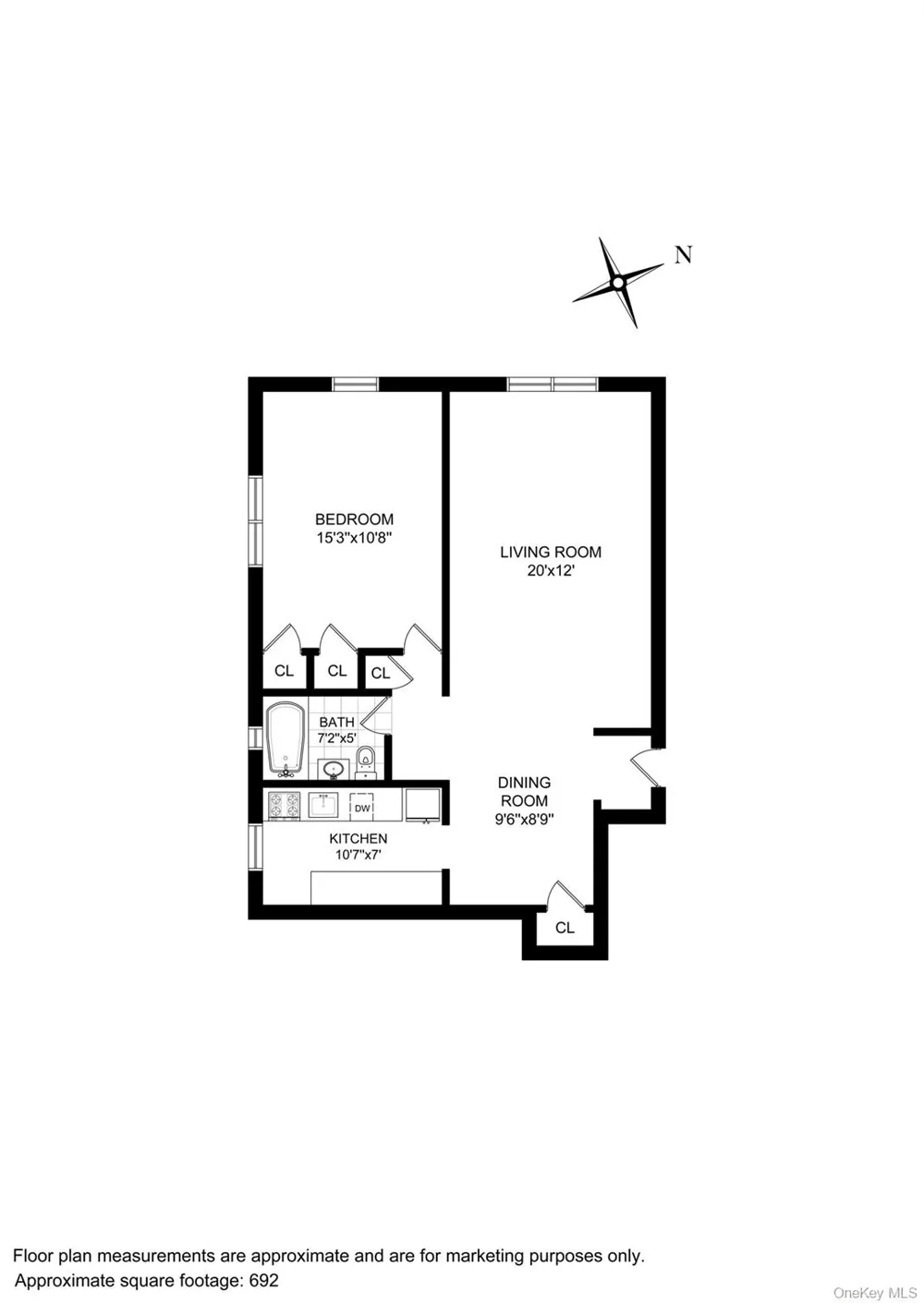 1 Ash place #2L Great Neck Plaza, NY 11021