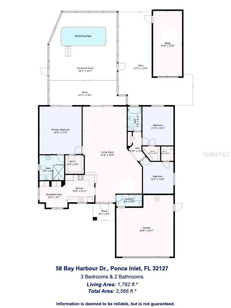 58 BAY HARBOUR DRIVE Ponce Inlet, FL 32127