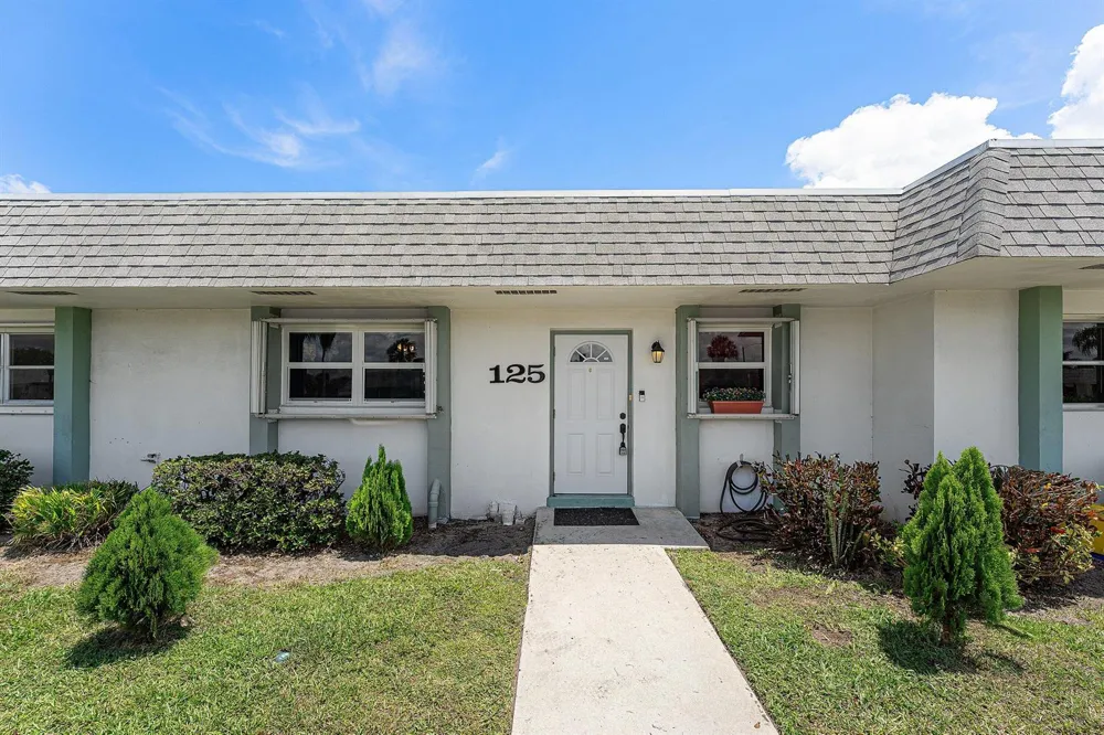 2638 GATELY DRIVE E #125 West Palm Beach, FL 33415