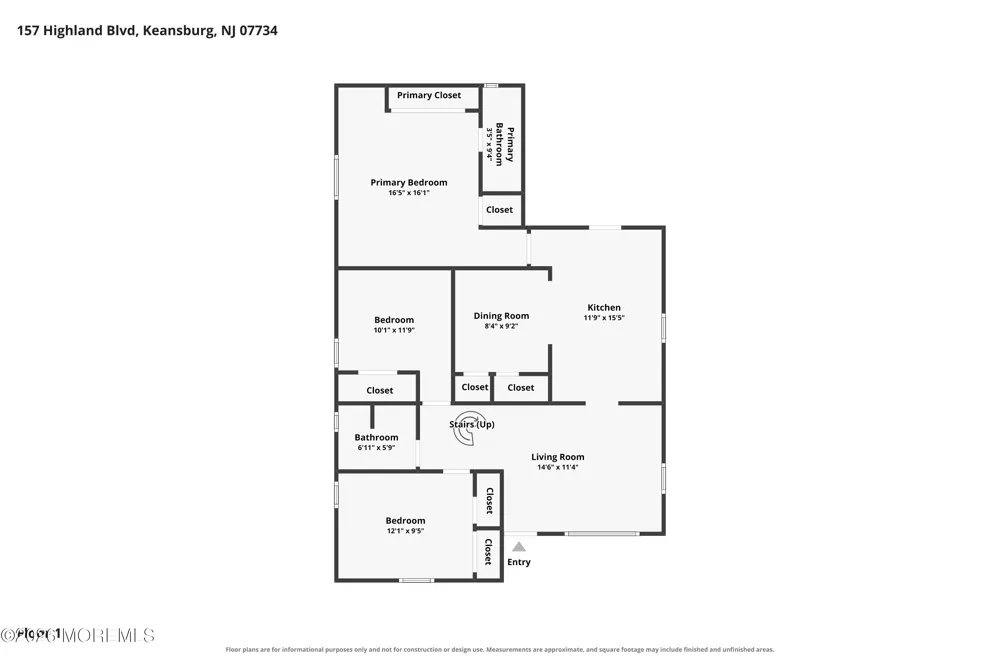 157 Highland Boulevard Keansburg, NJ 07734
