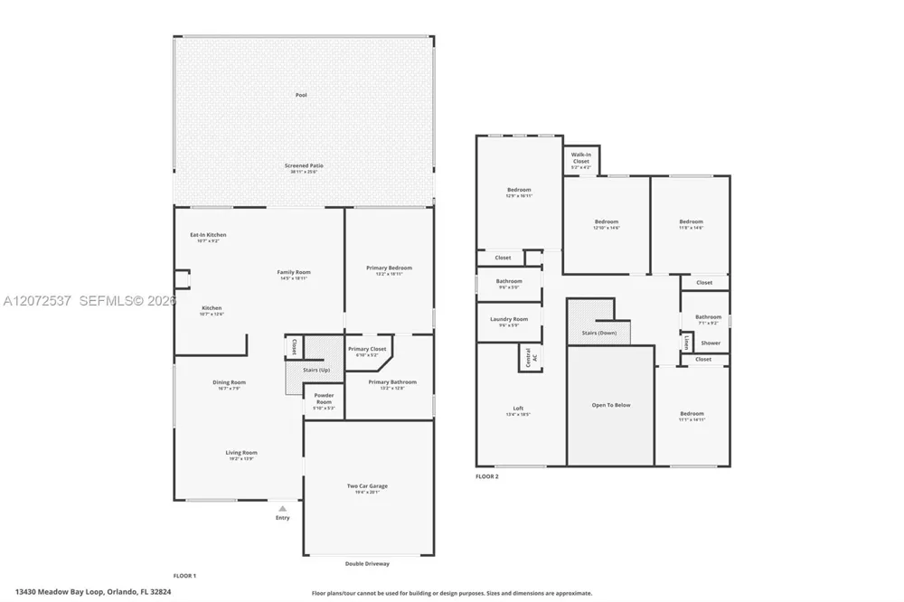 13430 Meadow Bay Loop Orlando, FL 32824