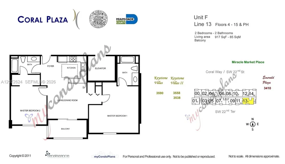 3500 CORAL WAY #1213 Miami, FL 33145