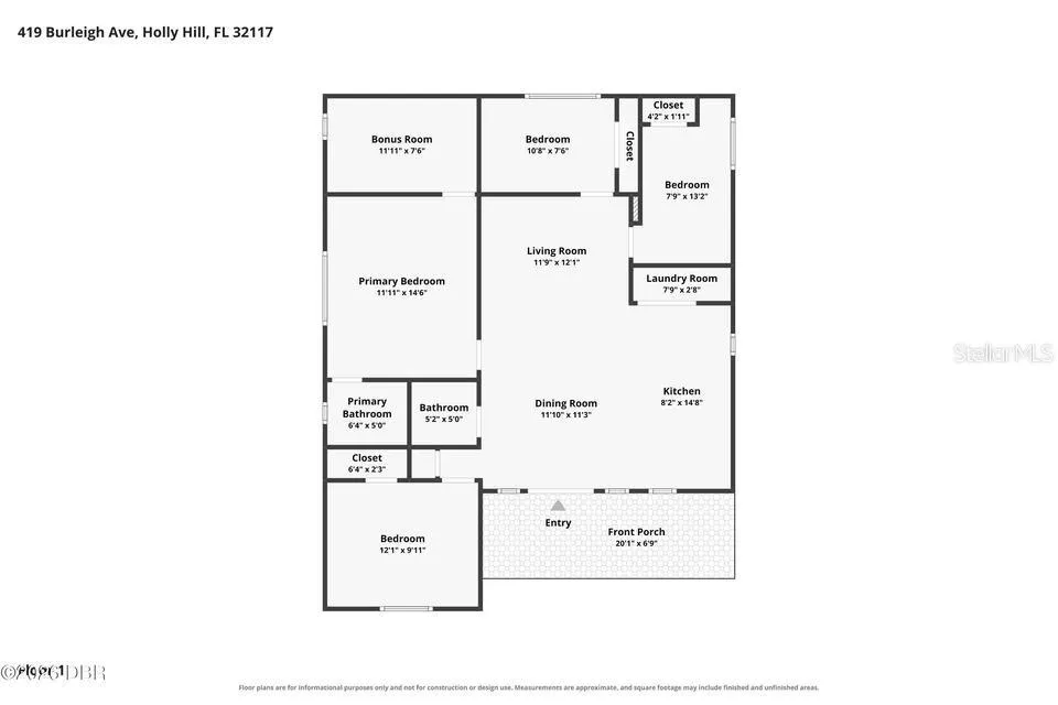 419 BURLEIGH AVENUE Holly Hill, FL 32117