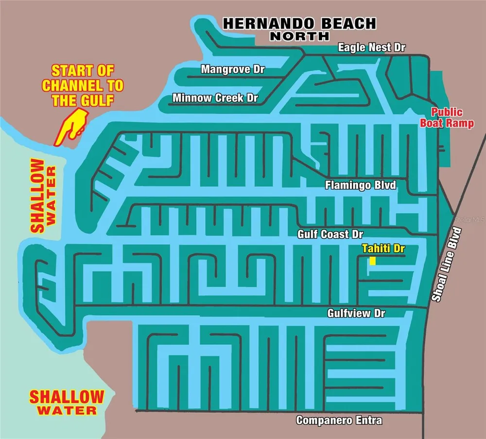 4342 TAHITI DRIVE Hernando Beach, FL 34607
