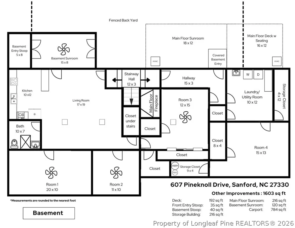 607 Pineknoll Drive Sanford, NC 27330