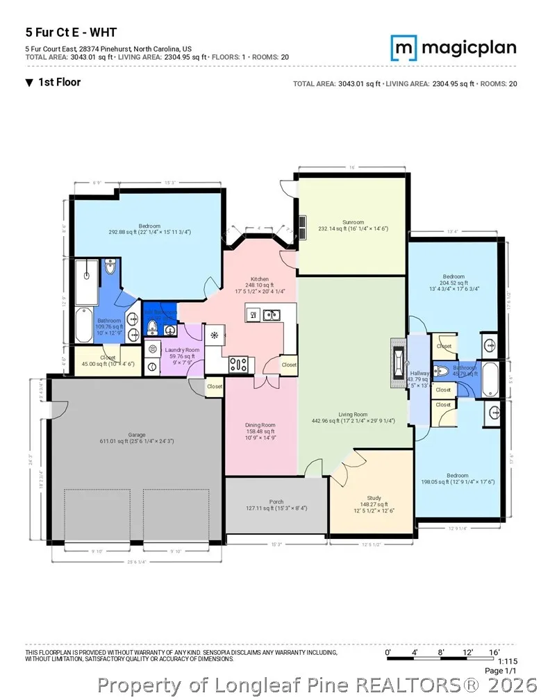 5 Fur Court E Pinehurst, NC 28374