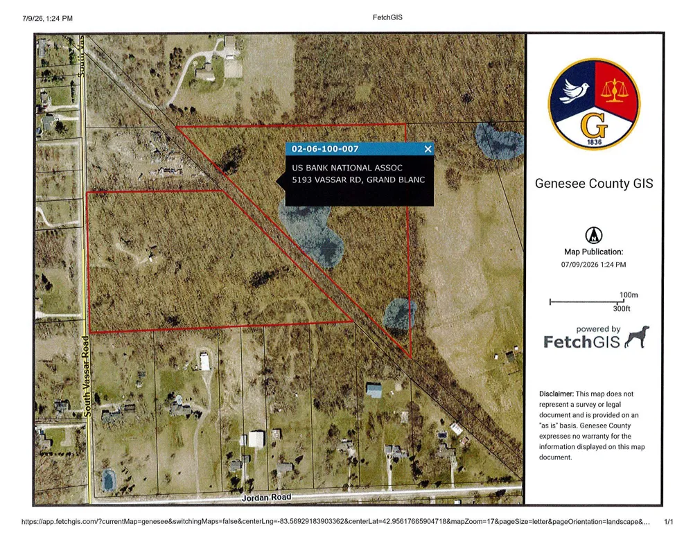 5193 Vassar Road Atlas Township, MI 48439