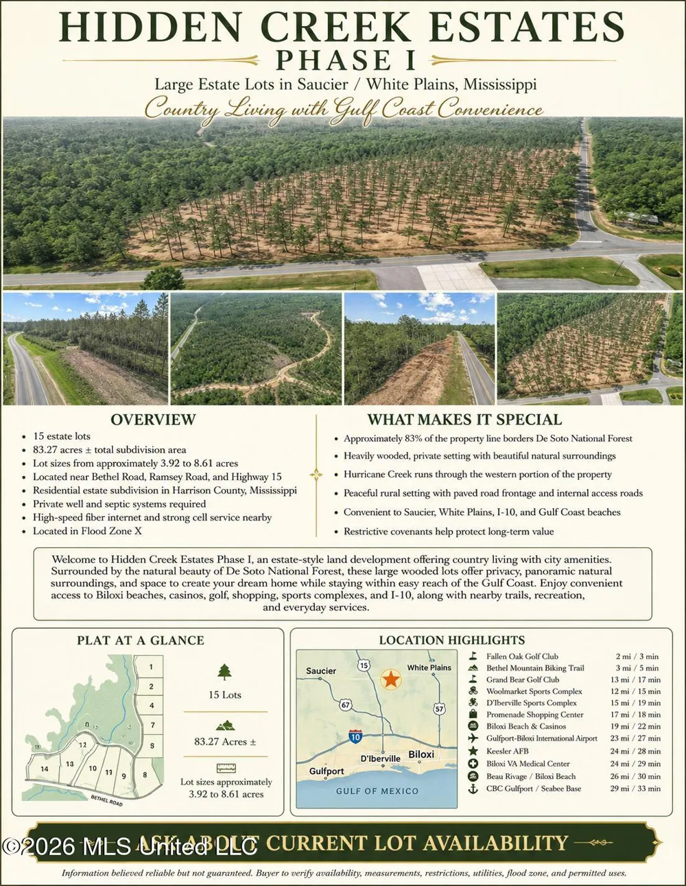Nhn Lot 6 Ramsey Road Saucier, MS 39574