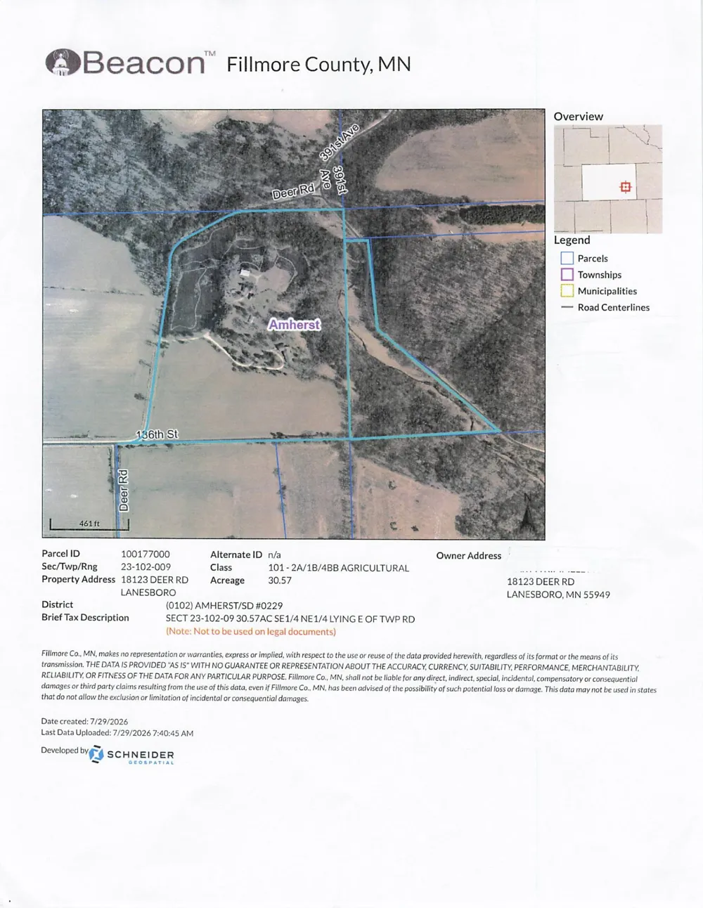 18123 Deer Road Lanesboro, MN 55949