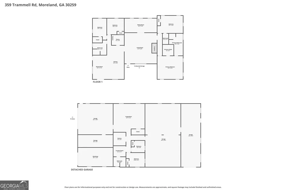359 Trammell RD Moreland, GA 30259