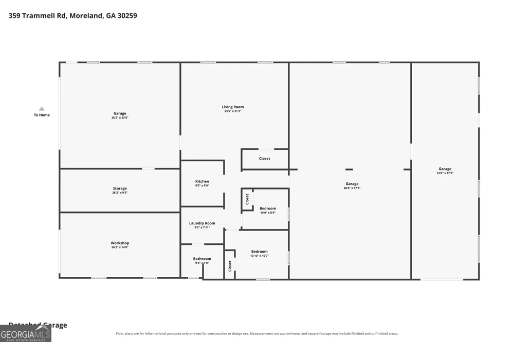 359 Trammell RD Moreland, GA 30259