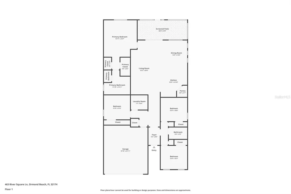463 RIVER SQUARE LANE Ormond Beach, FL 32174