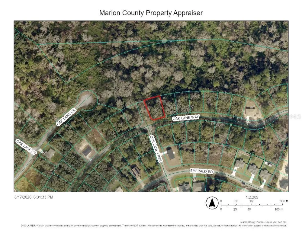 TBD OAK LANE COURSE ocala, FL 34472