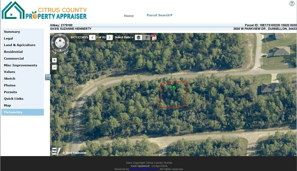 3600 W PARKVIEW DRIVE Citrus Springs, FL 34433