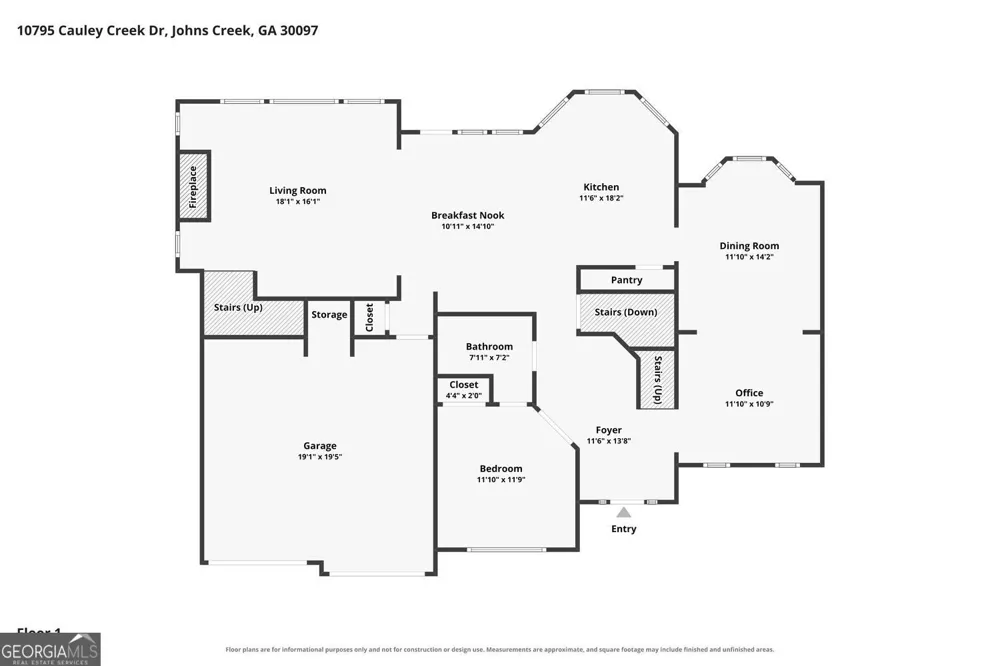 10795 Cauley Creek DR Johns Creek, GA 30097