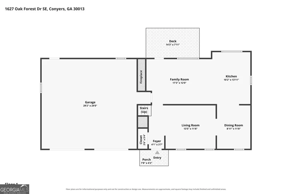 1627 Oak Forest DR SE Conyers, GA 30013