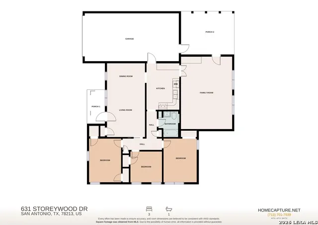 631 STOREYWOOD DR San Antonio, TX 78213